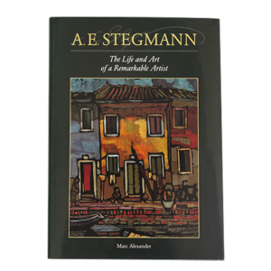 Bok om kunstneren A. E. Stegmann. Bilde.