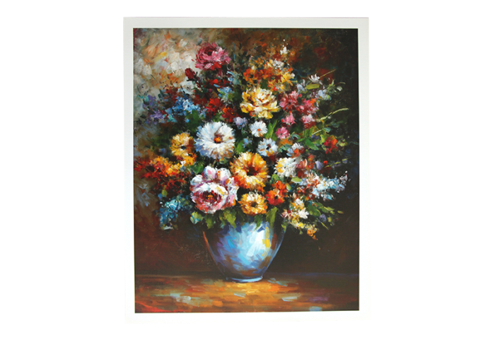 Reproduksjon, Flowers In Vase. Bilde.